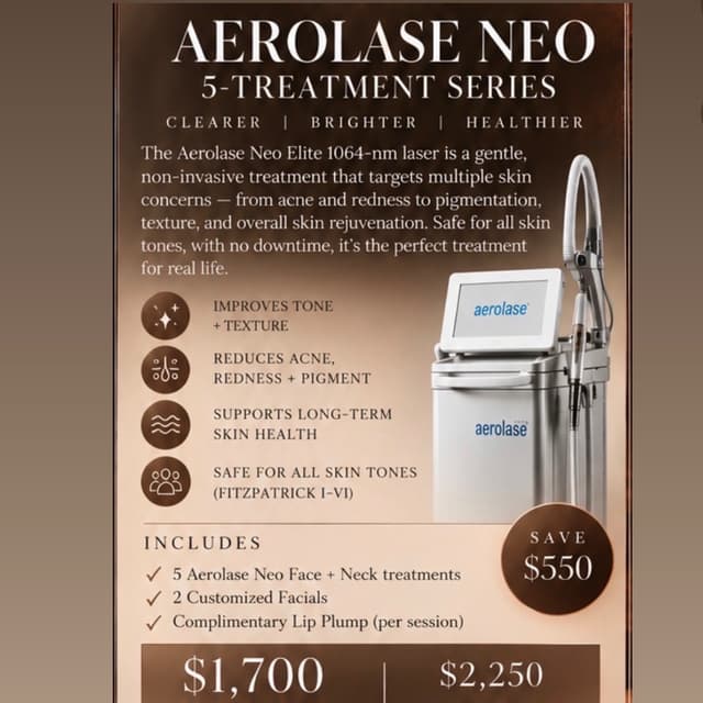 Aerolase Neo Rejuvenation at Soul Aura in Indian Orchard, MA